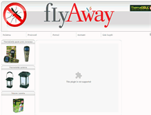 Tablet Screenshot of flyaway.rs